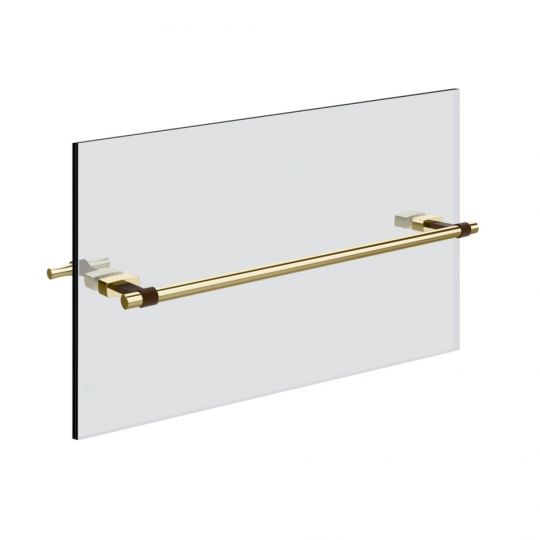 Полотенцедержатель Gessi Jacqueline 77513 45 см металлический для крепления на стекло схема 7