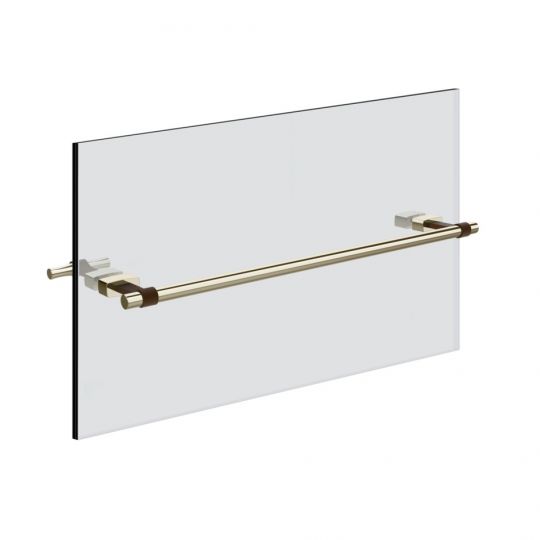 Полотенцедержатель Gessi Jacqueline 77513 45 см металлический для крепления на стекло схема 8