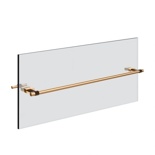 Полотенцедержатель Gessi Jacqueline 77515 60 см металлический для крепления на стекло схема 11