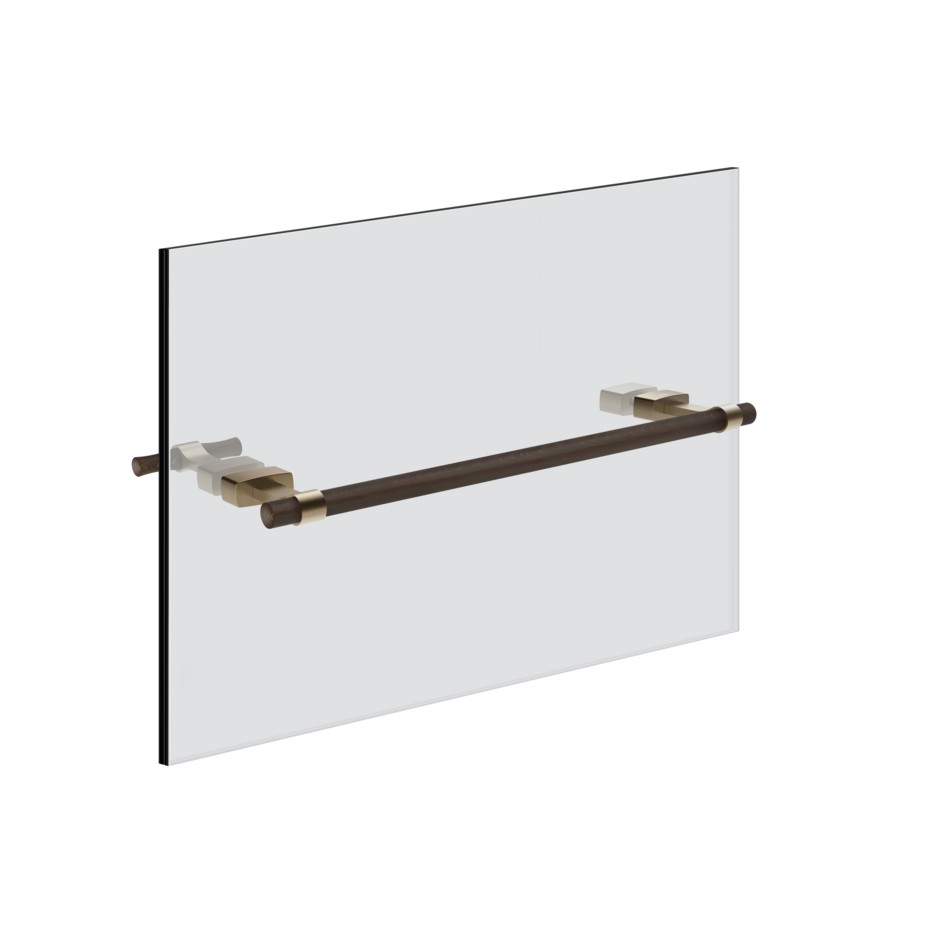 Полотенцедержатель Gessi Jacqueline 77611 под дерево 30 см для крепления на стекло ФОТО