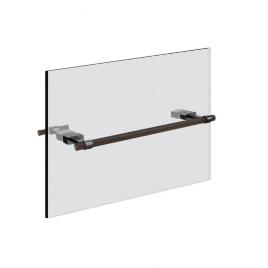 Полотенцедержатель Gessi Jacqueline 77611 под дерево 30 см для крепления на стекло схема 4