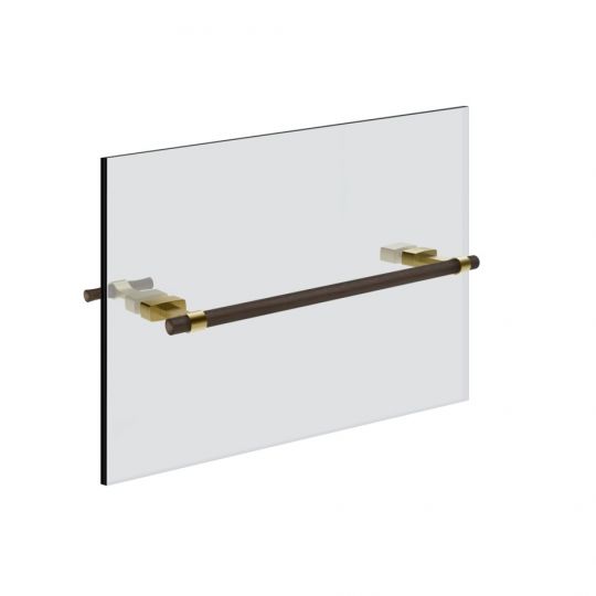 Полотенцедержатель Gessi Jacqueline 77611 под дерево 30 см для крепления на стекло схема 10