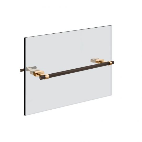 Полотенцедержатель Gessi Jacqueline 77611 под дерево 30 см для крепления на стекло схема 11