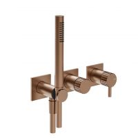 Смеситель для душа Gessi Incastri 75036 встраиваемый с ручным душем и переключателем на 2 источника схема 8 Смеситель для душа Gessi Incastri 75036 встраиваемый с ручным душем и переключателем на 2 источника схема 8