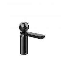 Смеситель для раковины Gessi Perle 74051 низкий с донным клапаном с металлическим вентилем схема 3