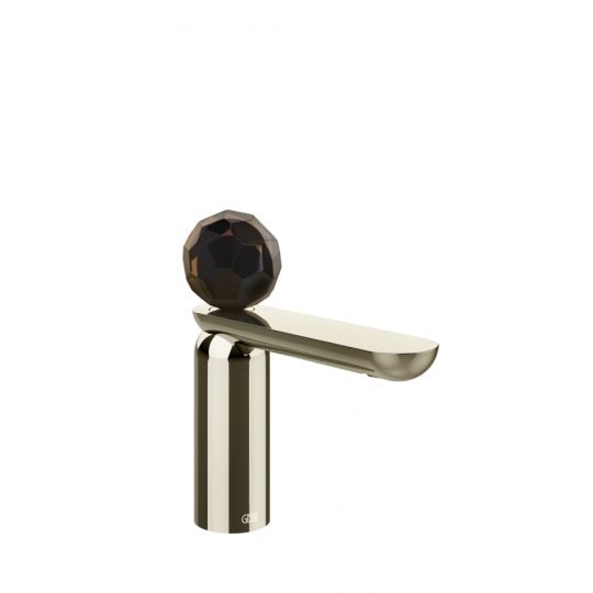 Смеситель для раковины Gessi Perle 74251 низкий с донным клапаном и вентилем из муранского стекла Sfaccettato схема 14