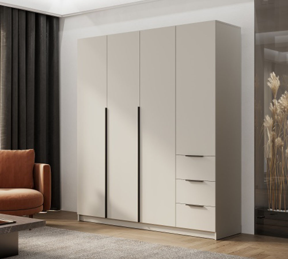 ВЕНТУРО Шкаф ШК-003 (4-ств, с ящиками)