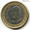 Испания 1 евро 2001