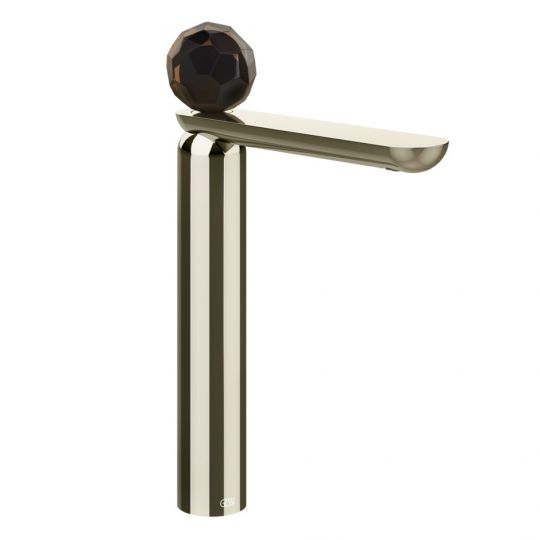 Смеситель для раковины Gessi Perle 74253 высокий с донным клапаном и вентилем из муранского стекла Sfaccettato схема 14