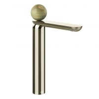 Смеситель для раковины Gessi Perle 74553 высокий с донным клапаном и вентилем из камня Onyx Green схема 14 Смеситель для раковины Gessi Perle 74553 высокий с донным клапаном и вентилем из камня Onyx Green схема 14