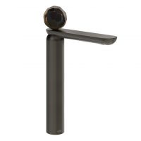 Смеситель для раковины Gessi Perle 74204 высокий без донного клапана с вентилем из из муранского стекла Sfaccettato схема 1 Смеситель для раковины Gessi Perle 74204 высокий без донного клапана с вентилем из из муранского стекла Sfaccettato схема 1