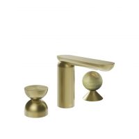 Смеситель для раковины Gessi Perle 74958 без донного клапана с металлическим вентилем-полусферой и вентилем-сферой из камня Onyx Green схема 5 Смеситель для раковины Gessi Perle 74958 без донного клапана с металлическим вентилем-полусферой и вентилем-сферой из камня Onyx Green схема 5