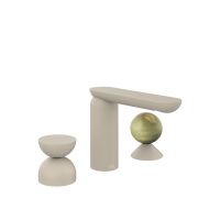 Смеситель для раковины Gessi Perle 74958 без донного клапана с металлическим вентилем-полусферой и вентилем-сферой из камня Onyx Green схема 12 Смеситель для раковины Gessi Perle 74958 без донного клапана с металлическим вентилем-полусферой и вентилем-сферой из камня Onyx Green схема 12