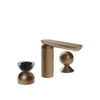 Смеситель для раковины Gessi Perle 74708 без донного клапана с вентилем-полусферой из муранского стекла Balloton и металлическим вентилем-сферой схема 7 Смеситель для раковины Gessi Perle 74708 без донного клапана с вентилем-полусферой из муранского стекла Balloton и металлическим вентилем-сферой схема 7