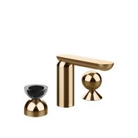 Смеситель для раковины Gessi Perle 74708 без донного клапана с вентилем-полусферой из муранского стекла Balloton и металлическим вентилем-сферой схема 16 Смеситель для раковины Gessi Perle 74708 без донного клапана с вентилем-полусферой из муранского стекла Balloton и металлическим вентилем-сферой схема 16