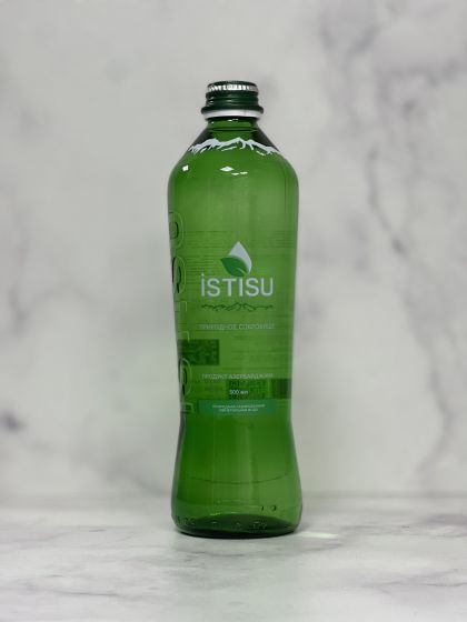 Минеральная вода Istisu, газированная, без добавок, 0.5 литра