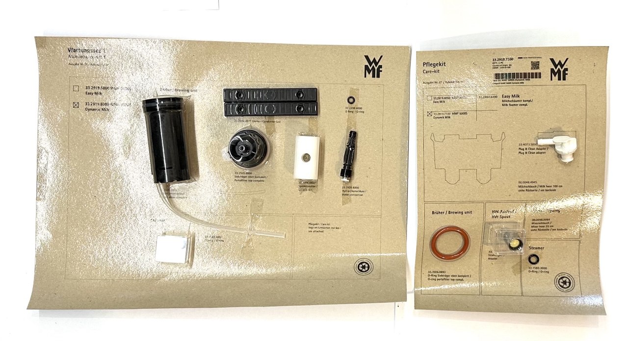 33.2919.8000 WMF	Service Kit 1 Dynamik Milk 5000S
