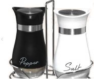 Набор солонок на подставке (соль/перец) 2шт.