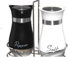 Набор солонок на подставке (соль/перец) 2шт.