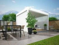 Пергола биоклиматическая Aquaviva Авангард Макс отдельностоящая (ручное управление ламелями)