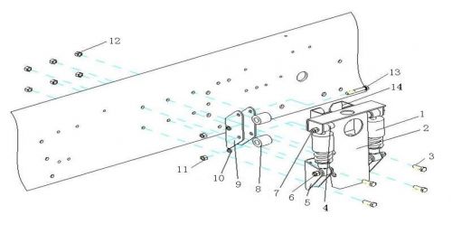 Амортизатор для Howo70