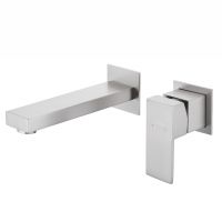 Смеситель ABBER Daheim AF8212SP для раковины скрытого монтажа, сатин