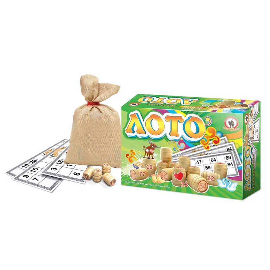 Лото деревянное. НОВИНКА
