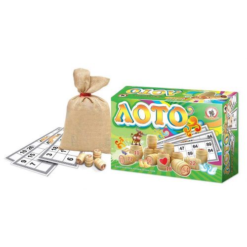 Лото деревянное. НОВИНКА