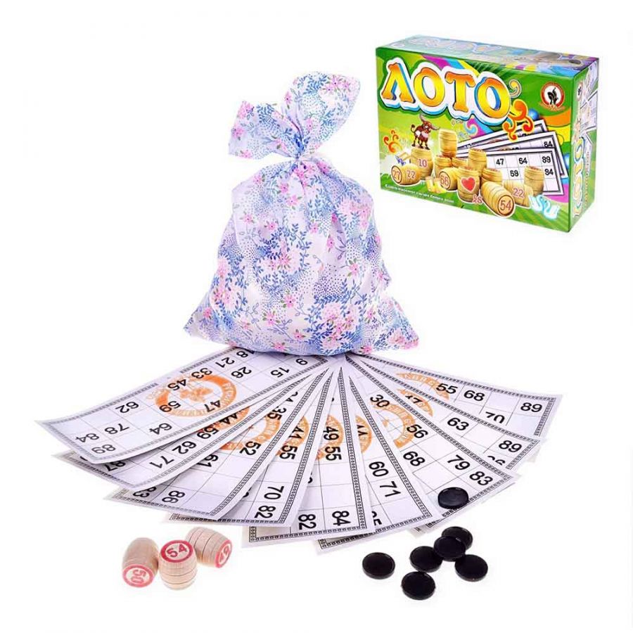 Лото деревянное. НОВИНКА