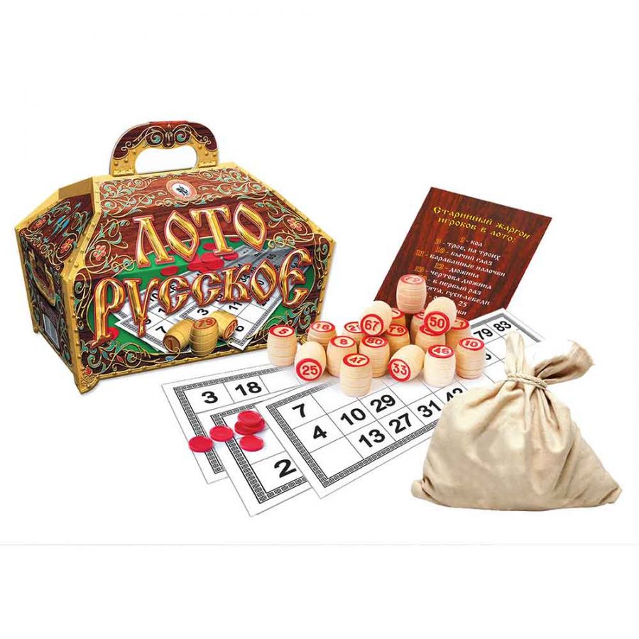 Лото русское. Ларец