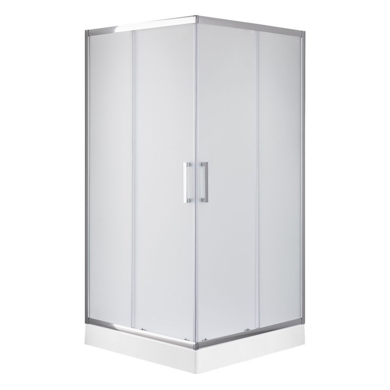 Душевой уголок Loranto CS-311 80х80 с поддоном, матовое стекло CS-311 80