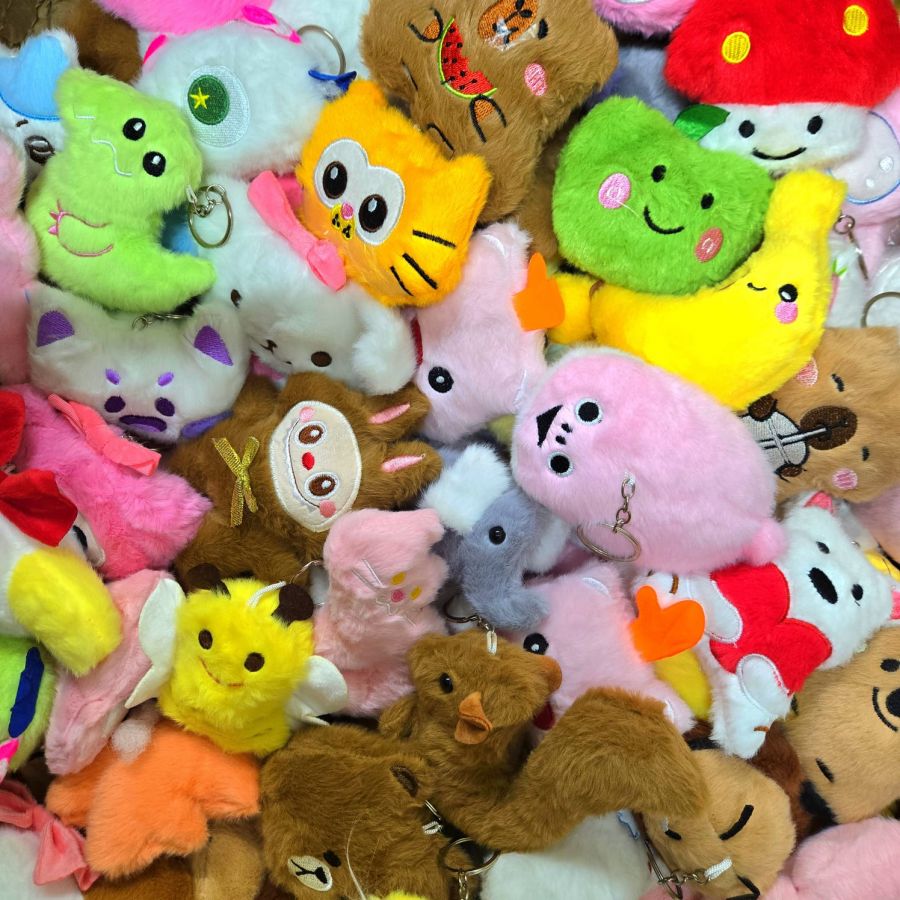 Микс брелки 1B "Миники" мягкие 45,00₽