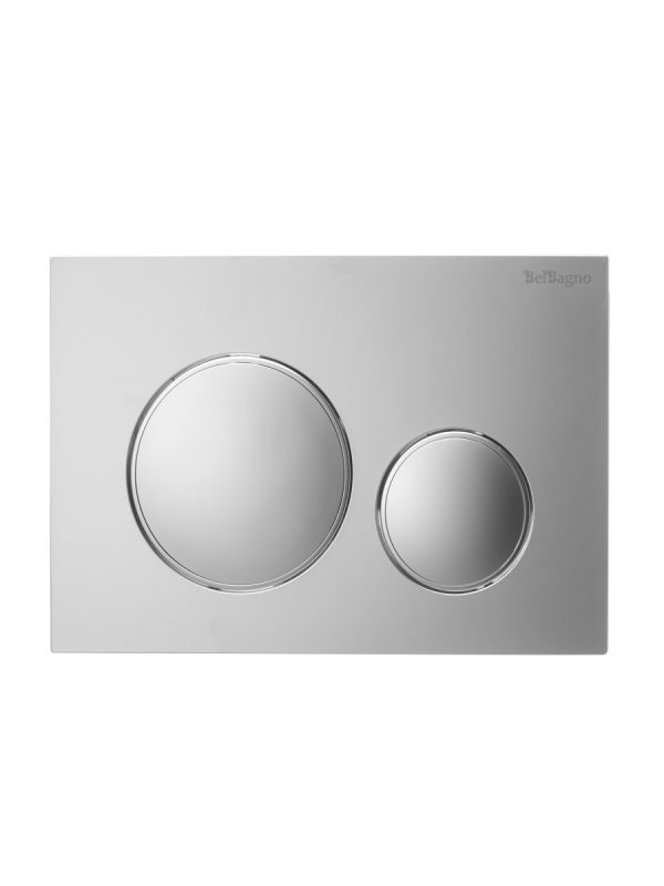 Кнопка смыва BelBagno BB-17C-IN, Сатин