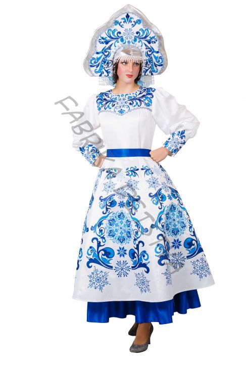 Снегурочка "Гжель"