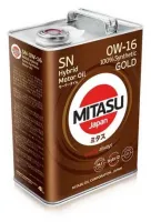 MITASU GOLD HYBRID SN 0W-16, 4л