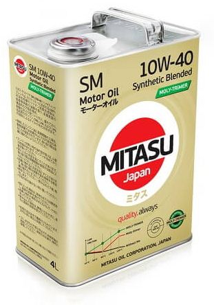 MITASU MOLY-TRiMER SM 10W-40, 4л