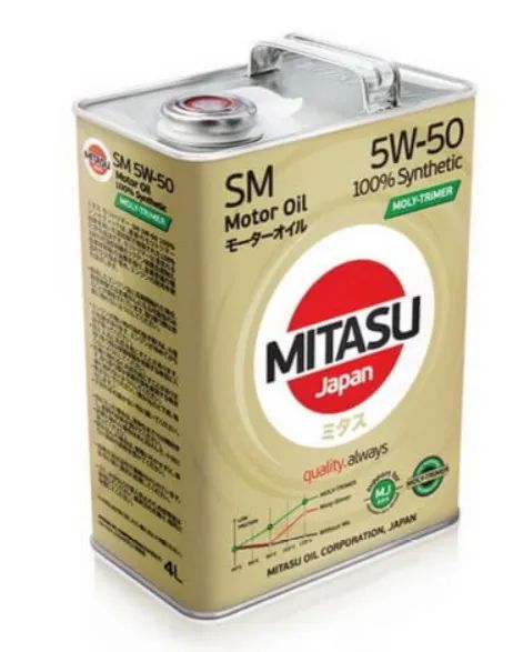 MITASU MOLY-TRiMER SM 5W-50, 4л