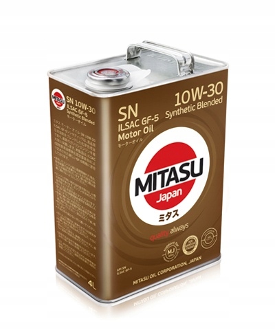 MITASU MOTOR OIL SN 10W-30, 4л