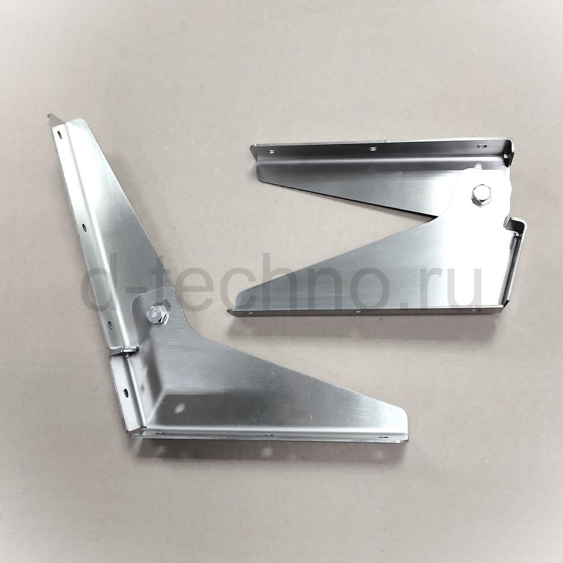 Петли для лодочных сидений, комплект  (нержавейка)