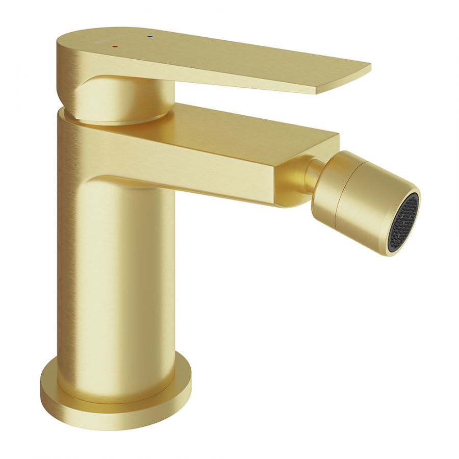 Aqueduto LINHA Смеситель для биде, шлифованное золото