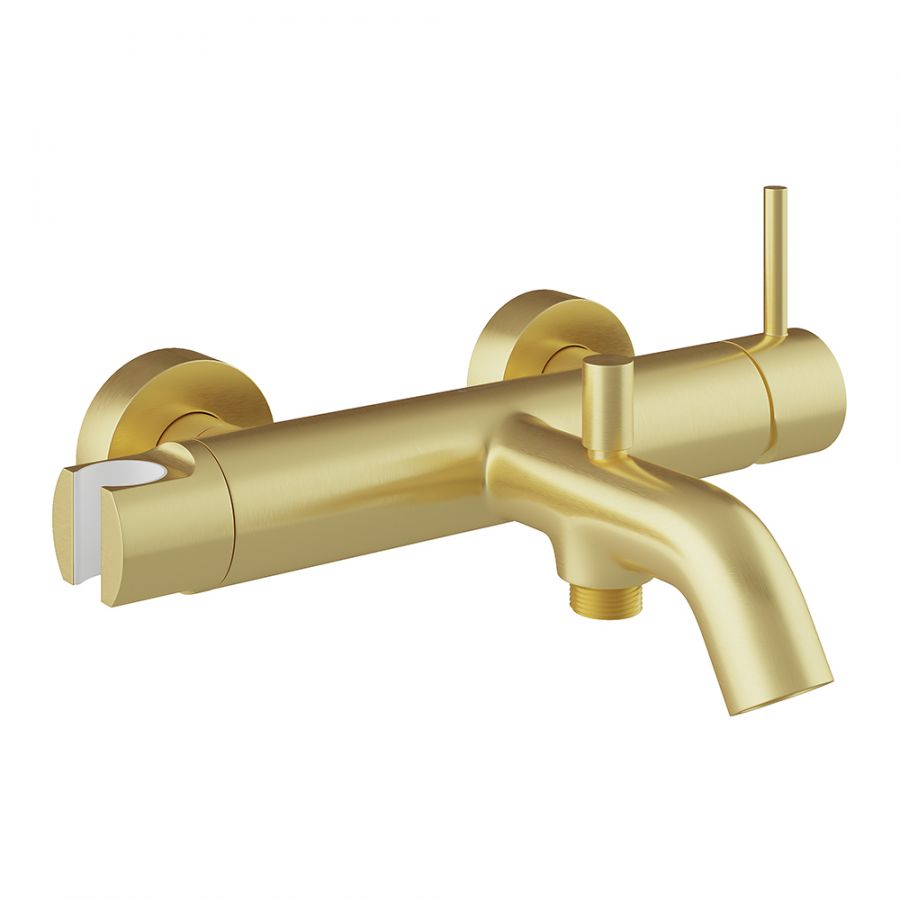 Aqueduto CANO Смеситель для ванны, шлифованное золото