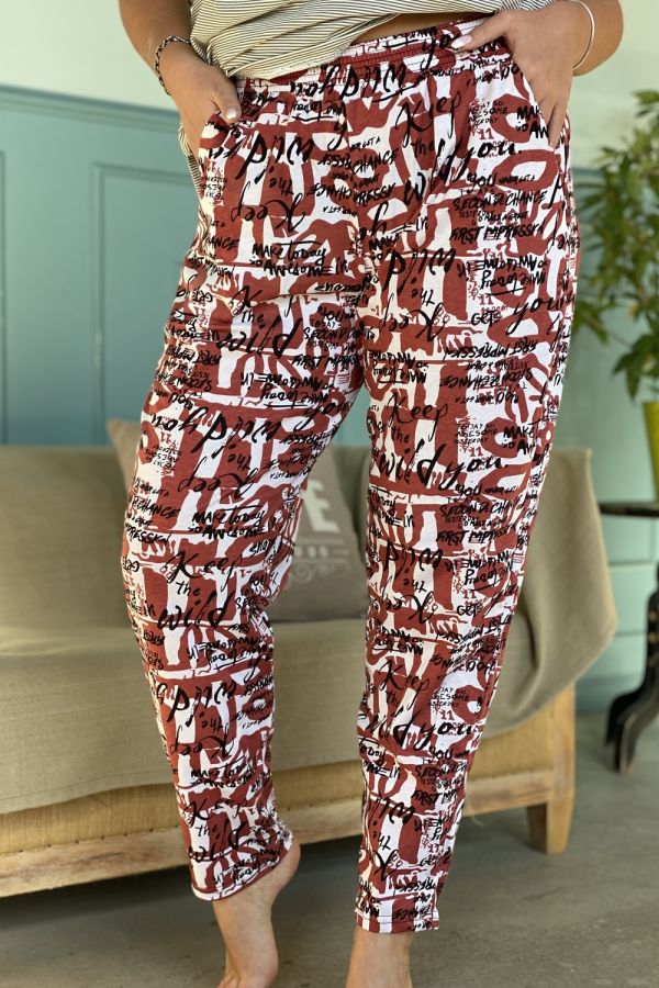 Брюки 8163 [буквы]