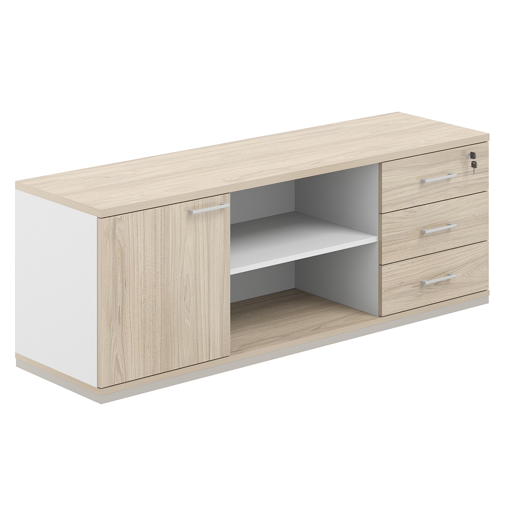 Тумба сервисная 1638х462х584 с замком