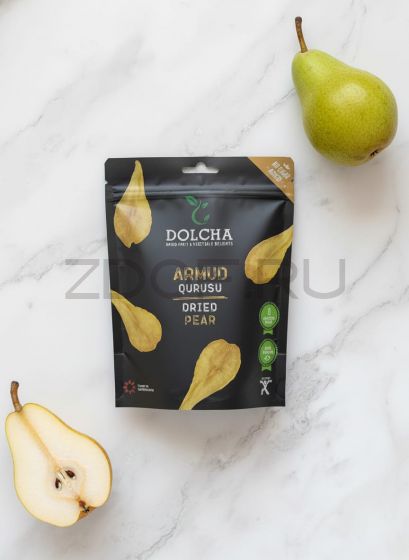 Груша сушеная без сахара натуральная Dolcha 100 гр