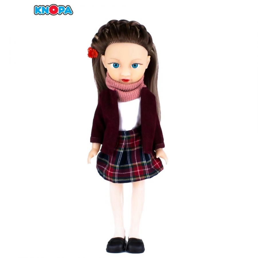 Кукла Викки в библиотеке. КНОПА