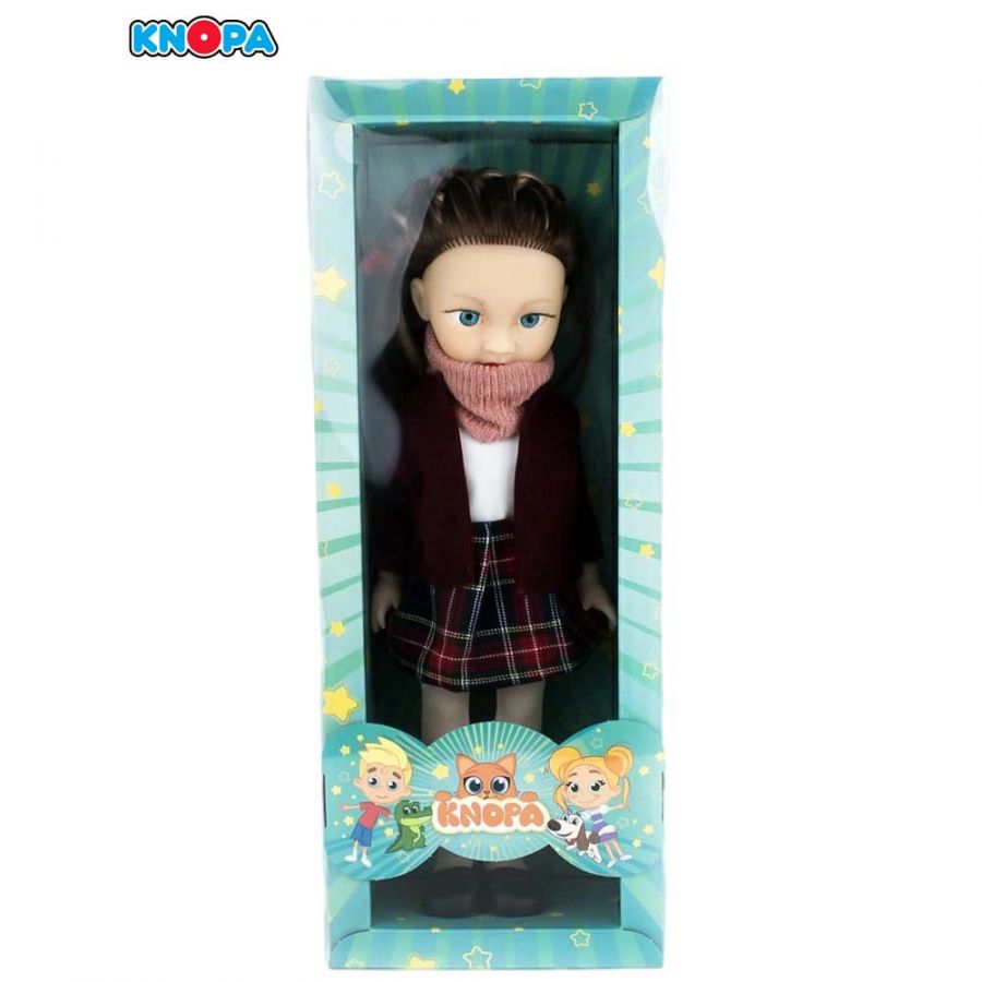 Кукла Викки в библиотеке. КНОПА