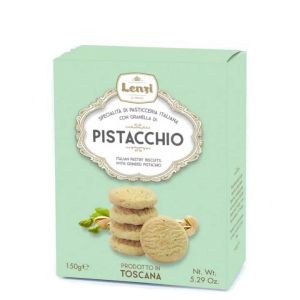 Печенье Фисташка Lenzi Pistacchio 150 г Италия