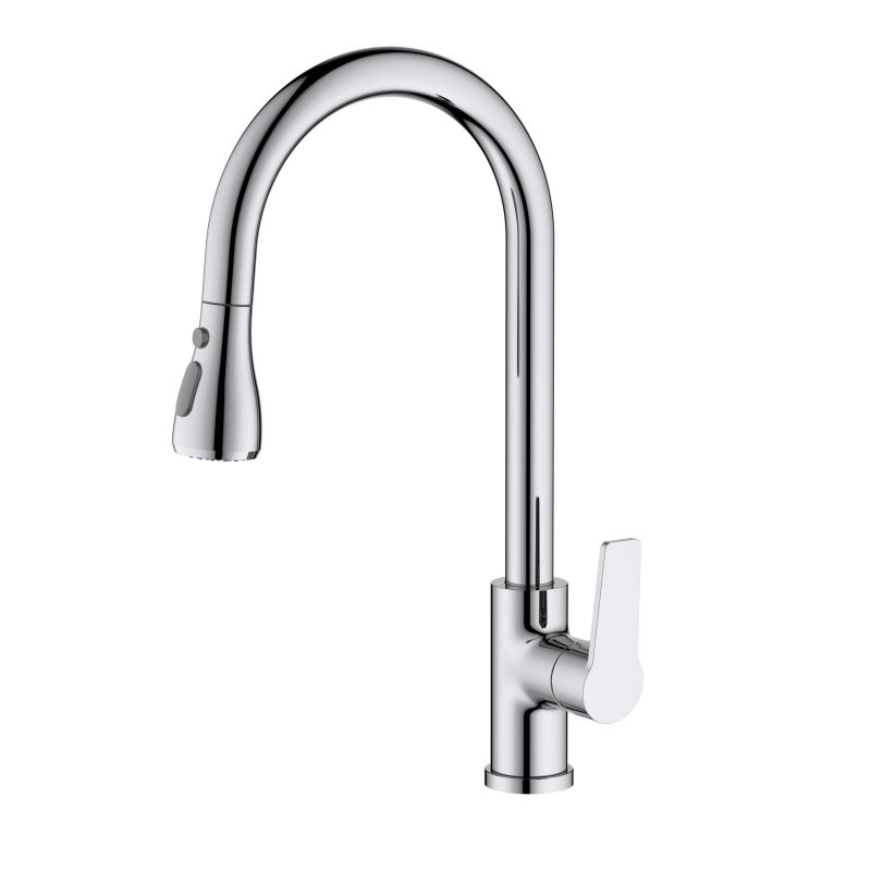 Смеситель для кухни Aquatek ЛУГАНО, хром AQ1784CR