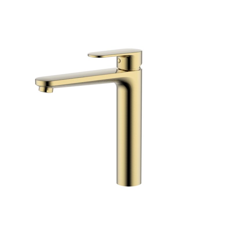 Смеситель для раковины Aquatek НИКА, золото шлифованное AQ1804BG