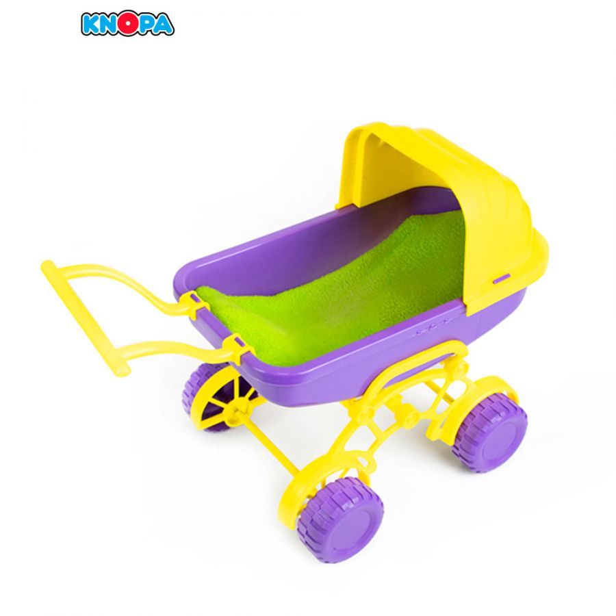 Колясочка для пупса "Модная" КНОПА